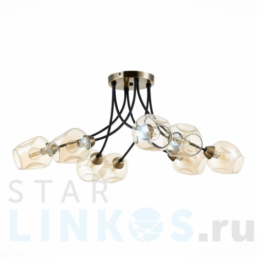 Купить с доставкой Потолочная люстра Evoluce Besano SLE205302-08 в Туле