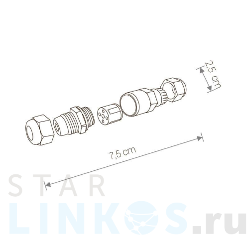 Купить Коннектор Nowodvorski Accessories 8845 за 1 180 руб. в Туле фото 2 Купить с доставкой Коннектор Nowodvorski Accessories 8845 в Туле фото 2