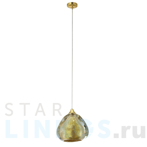 Купить Подвесной светодиодный светильник Crystal Lux Verano SP1 Gold за 5 200 руб. в Туле Купить с доставкой Подвесной светодиодный светильник Crystal Lux Verano SP1 Gold в Туле