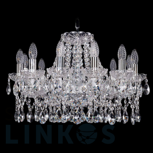 Купить с доставкой Подвесная люстра Bohemia Ivele 1413/12/200 Ni в Туле