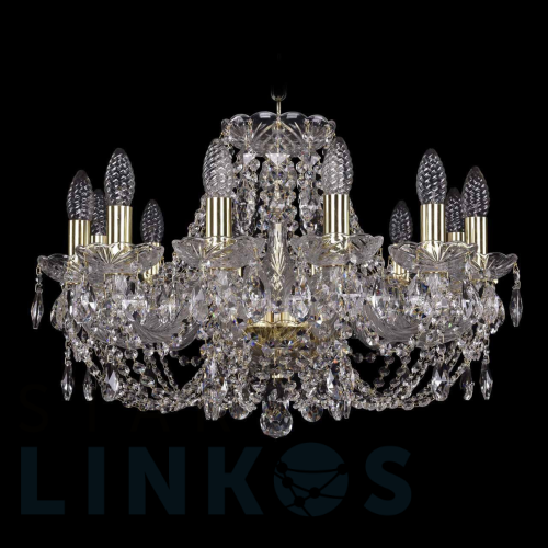 Купить Подвесная люстра Bohemia Ivele 1406/12/195 G за 98 768 руб. в Туле Купить с доставкой Подвесная люстра Bohemia Ivele 1406/12/195 G в Туле