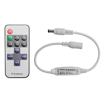 Купить Мини-диммер для монохромной светодиодной ленты Apeyron с пультом 12/24V 04-10 в Туле