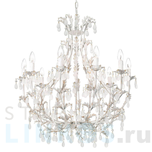 Купить Подвесная люстра Ideal Lux Cascina SP10 100302 за 103 540 руб. в Туле Купить с доставкой Подвесная люстра Ideal Lux Cascina SP10 100302 в Туле