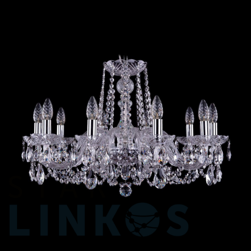 Купить с доставкой Подвесная люстра Bohemia Ivele 1402/10/240 Ni в Туле