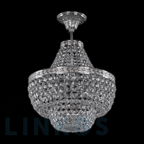 Купить Потолочная люстра Bohemia Ivele 19101/H1/35IV Ni за 31 605 руб. в Туле Купить с доставкой Потолочная люстра Bohemia Ivele 19101/H1/35IV Ni в Туле