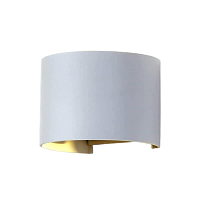 Купить Уличный настенный светодиодный светильник Elvan GW-310A/R-6W-WW-Wh в Туле