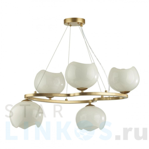 Купить Подвесная люстра Odeon Light Modern Waterlily 4873/5 за 28 180 руб. в Туле Купить с доставкой Подвесная люстра Odeon Light Modern Waterlily 4873/5 в Туле