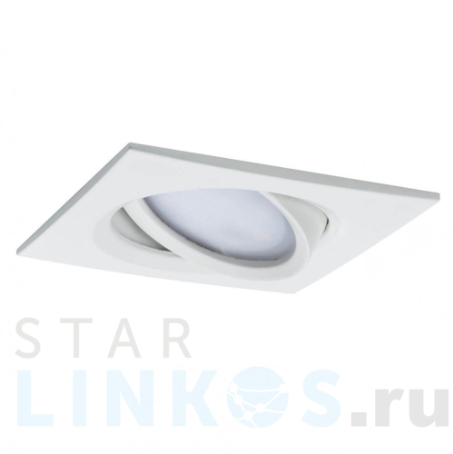 Купить с доставкой Встраиваемый светодиодный светильник Paulmann Nova Plus Coin 93677 в Туле