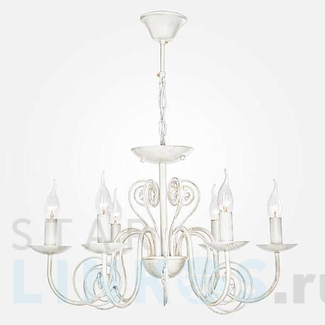 Купить Подвесная люстра Eurosvet 60018/6 белый с золотом за 9 260 руб. в Туле фото 2 Купить с доставкой Подвесная люстра Eurosvet 60018/6 белый с золотом в Туле фото 2