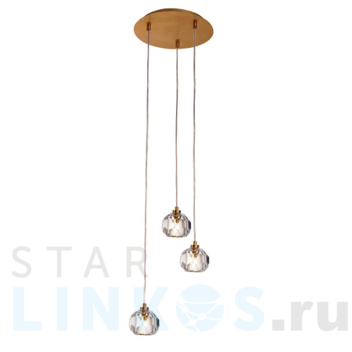 Купить с доставкой Подвесная люстра De Markt Крайс 8 657012303 в Туле