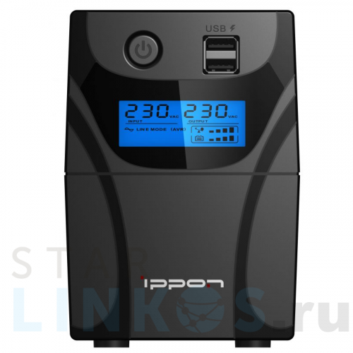 Купить с доставкой ИБП Ippon Back Power Pro II 650 Euro в Туле фото 3