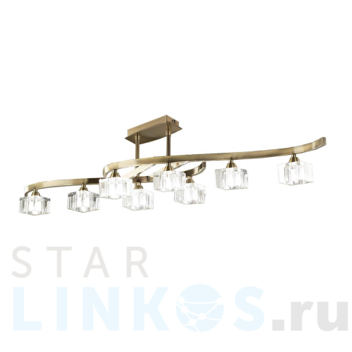 Купить с доставкой Потолочная люстра Mantra Cuadrax 1101 в Туле