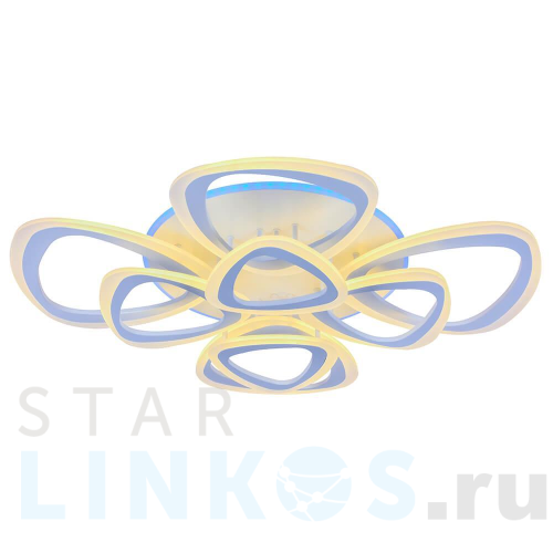 Купить Потолочная светодиодная люстра Profit Light 8094/8 WHT за 7 293 руб. в Туле Купить с доставкой Потолочная светодиодная люстра Profit Light 8094/8 WHT в Туле