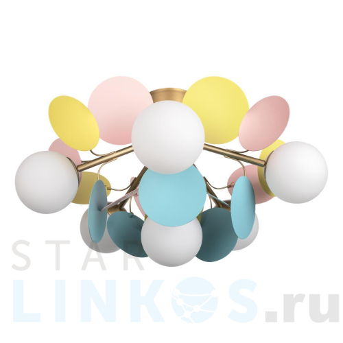 Купить Потолочная люстра Loft IT Matisse 10008/6C Mult за 21 750 руб. в Туле Купить с доставкой Потолочная люстра Loft IT Matisse 10008/6C Mult в Туле