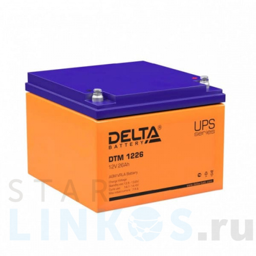 Купить Аккумулятор Delta DTM 1226 за 6 960 руб. в Туле Купить с доставкой Аккумулятор Delta DTM 1226 в Туле