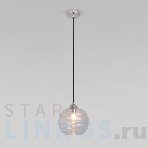 Купить Подвесной светильник Eurosvet Ice 50239/1 прозрачный за 4 550 руб. в Туле Купить с доставкой Подвесной светильник Eurosvet Ice 50239/1 прозрачный в Туле