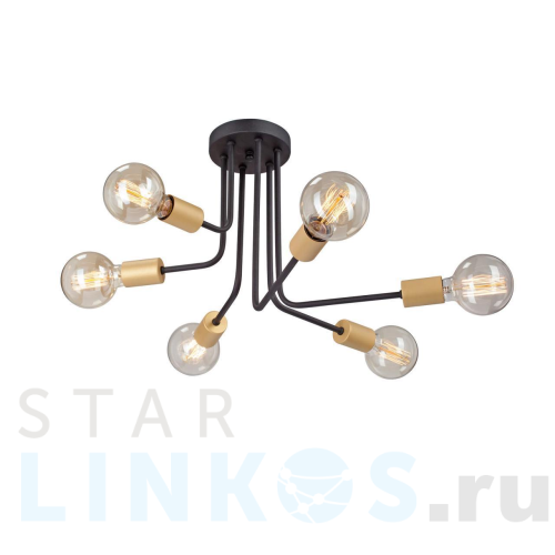 Купить Потолочная люстра Vitaluce V4957-1/6PL за 5 681 руб. в Туле Купить с доставкой Потолочная люстра Vitaluce V4957-1/6PL в Туле