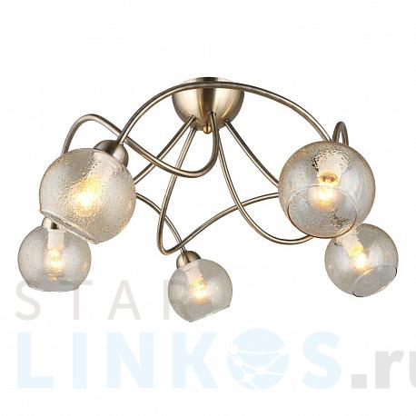 Купить Потолочная люстра Omnilux Brunate OML-57007-05 за 5 420 руб. в Туле фото 2 Купить с доставкой Потолочная люстра Omnilux Brunate OML-57007-05 в Туле фото 2