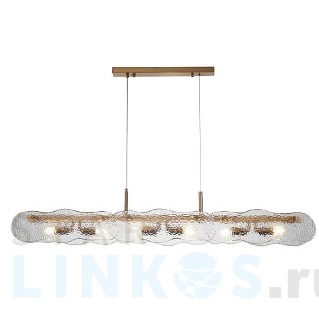 Купить Подвесная люстра Indigo Eleganza 12019/6P Brass V000016 за 45 490 руб. в Туле фото 2 Купить с доставкой Подвесная люстра Indigo Eleganza 12019/6P Brass V000016 в Туле фото 2