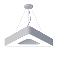 Купить Подвесной светодиодный cветильник Geometria ЭРА Delta SPO-153-W-40K-030 30Вт 4000К белый Б0050578 в Туле