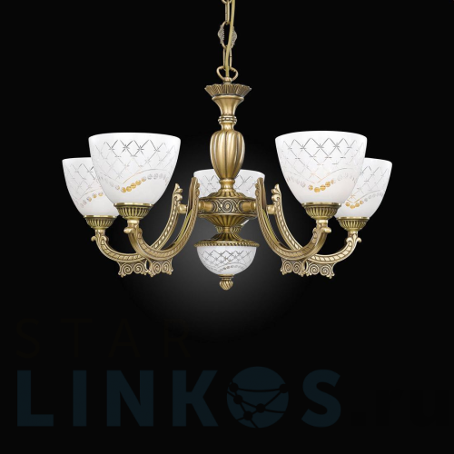 Купить Подвесная люстра Reccagni Angelo L.7052/5 за 109 442 руб. в Туле Купить с доставкой Подвесная люстра Reccagni Angelo L.7052/5 в Туле