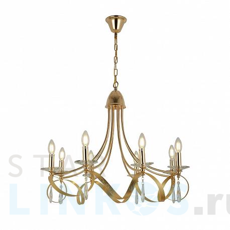 Купить Подвесная люстра Evoluce Filatta SLE120213-08 за 21 990 руб. в Туле фото 2 Купить с доставкой Подвесная люстра Evoluce Filatta SLE120213-08 в Туле фото 2