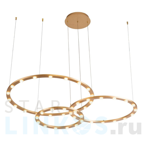 Купить Подвесная светодиодная люстра Gerhort G51229/3GD за 42 260 руб. в Туле Купить с доставкой Подвесная светодиодная люстра Gerhort G51229/3GD в Туле