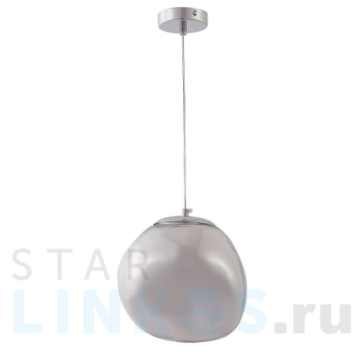 Купить Подвесной светильник Crystal Lux Malaga SP1 D200 Chrome за 5 300 руб. в Туле Купить с доставкой Подвесной светильник Crystal Lux Malaga SP1 D200 Chrome в Туле