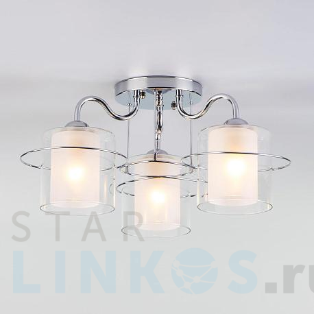 Купить Потолочная люстра Eurosvet 30160/3 хром за 6 650 руб. в Туле фото 2 Купить с доставкой Потолочная люстра Eurosvet 30160/3 хром в Туле фото 2