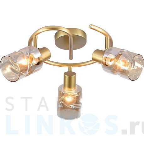 Купить Потолочная люстра Reluce 95963-0.8-03 GOLD за 3 260 руб. в Туле фото 2 Купить с доставкой Потолочная люстра Reluce 95963-0.8-03 GOLD в Туле фото 2