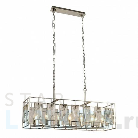 Купить Подвесная люстра Lumien Hall Барумини LH3046/7PR-NK за 36 800 руб. в Туле фото 2 Купить с доставкой Подвесная люстра Lumien Hall Барумини LH3046/7PR-NK в Туле фото 2