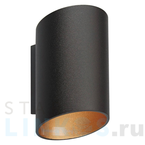 Купить Настенный светильник Zumaline Slice wl 50603-BK/GD за 6 270 руб. в Туле Купить с доставкой Настенный светильник Zumaline Slice wl 50603-BK/GD в Туле
