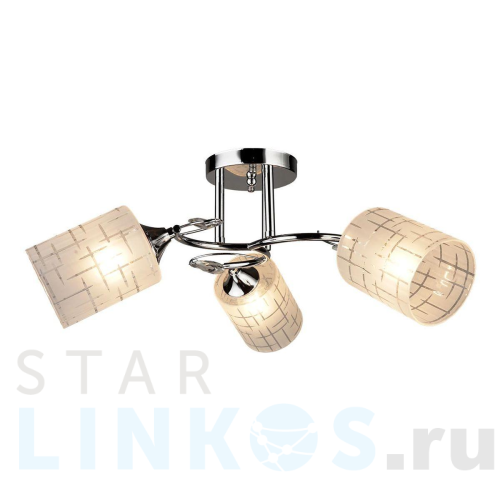 Купить Потолочная люстра IMEX MD.3808-3-S CH за 4 000 руб. в Туле Купить с доставкой Потолочная люстра IMEX MD.3808-3-S CH в Туле