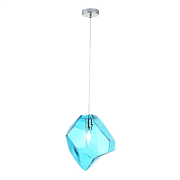 Купить Подвесной светильник Crystal Lux NUESTRO SP1 CHROME/BLUE в Туле