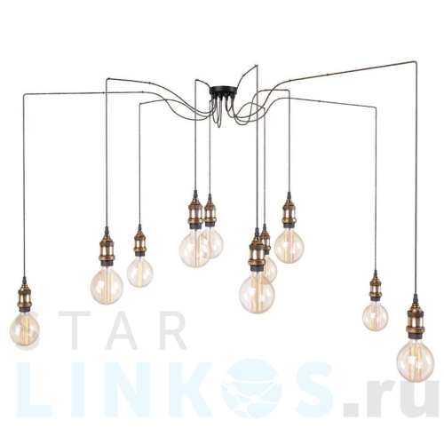 Купить Подвесная люстра Loft IT Spider Loft1162A/10 за 17 560 руб. в Туле Купить с доставкой Подвесная люстра Loft IT Spider Loft1162A/10 в Туле