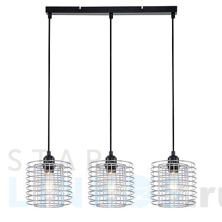 Купить Подвесной светильник Escada Grid 10190/3S Chrome за 13 240 руб. в Туле фото 2 Купить с доставкой Подвесной светильник Escada Grid 10190/3S Chrome в Туле фото 2