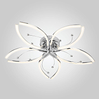 Купить Потолочная светодиодная люстра Eurosvet Fiona 90056/5 хром в Туле