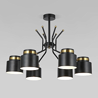 Купить Потолочная люстра Eurosvet Batler 70133/6 черный в Туле