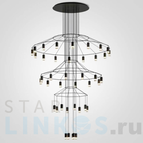 Купить Подвесная люстра Imperium Loft Vibia Wireflow 75393-22 за 172 360 руб. в Туле Купить с доставкой Подвесная люстра Imperium Loft Vibia Wireflow 75393-22 в Туле