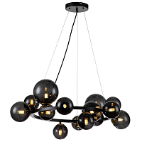 Купить Подвесная люстра Indigo Molecola 11018/14P Black V000194 в Туле