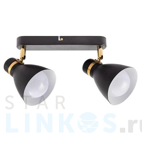 Купить Спот Arte Lamp Fafnir A5047PL-2BK за 2 390 руб. в Туле фото 2 Купить с доставкой Спот Arte Lamp Fafnir A5047PL-2BK в Туле фото 2