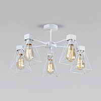 Купить Потолочная люстра Eurosvet Trappola 70107/5 белый в Туле
