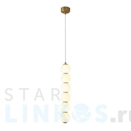 Купить Подвесной светодиодный светильник Gerhort G51204/6AB WT за 12 700 руб. в Туле фото 2 Купить с доставкой Подвесной светодиодный светильник Gerhort G51204/6AB WT в Туле фото 2