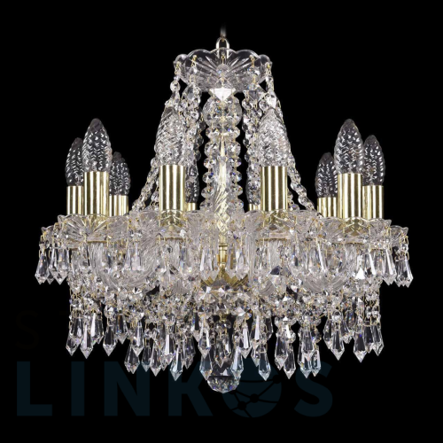 Купить Подвесная люстра Bohemia Ivele 1403/10/141 G за 39 381 руб. в Туле Купить с доставкой Подвесная люстра Bohemia Ivele 1403/10/141 G в Туле