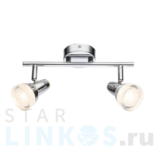 Купить Светодиодный спот Globo Alaska 56134-2 за 9 080 руб. в Туле Купить с доставкой Светодиодный спот Globo Alaska 56134-2 в Туле