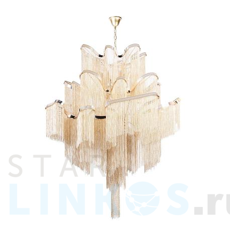 Купить Подвесная люстра Loft IT Stream 10208/1000 Gold за 131 380 руб. в Туле фото 2 Купить с доставкой Подвесная люстра Loft IT Stream 10208/1000 Gold в Туле фото 2