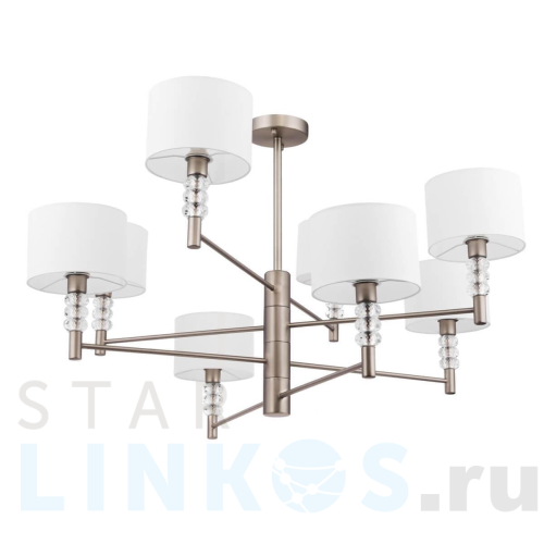 Купить с доставкой Потолочная люстра Maytoni Lincoln MOD527PL-08N в Туле