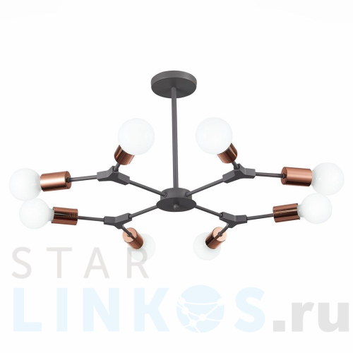 Купить Потолочная люстра Evoluce Palare SLE106403-08 за 9 320 руб. в Туле Купить с доставкой Потолочная люстра Evoluce Palare SLE106403-08 в Туле