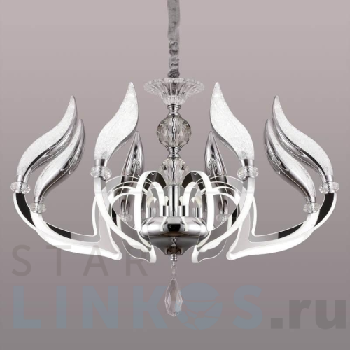 Купить Подвесная светодиодная люстра Citilux Diva EL339P08 за 80 490 руб. в Туле Купить с доставкой Подвесная светодиодная люстра Citilux Diva EL339P08 в Туле