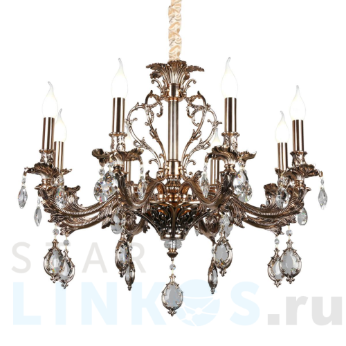 Купить Подвесная люстра Omnilux Senis OML-74703-08 за 41 430 руб. в Туле Купить с доставкой Подвесная люстра Omnilux Senis OML-74703-08 в Туле